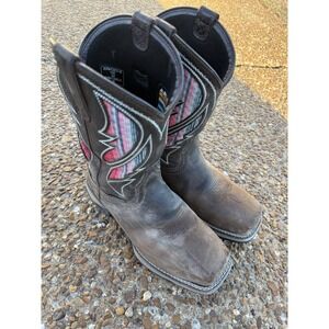 Ariat Anthem Womens VentTEK Waterproof Composite Toe Work Boot Serape Design